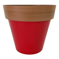 Felix Red Outdoor Planter, Medium