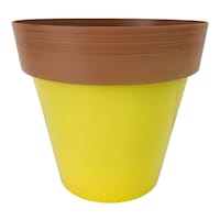Felix Yellow Outdoor Planter, Small