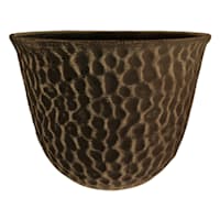 Black Comb Outdoor Planter, Medium