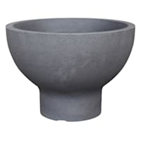 Crosby St. Atlas Black Slate Outdoor Bowl, Extra Large