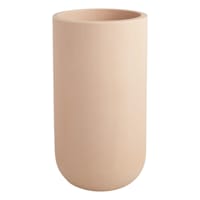Japi Fringe Clay Tall Outdoor Planter, Medium