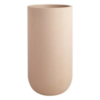 Japi Fringe Clay Tall Outdoor Planter, Large