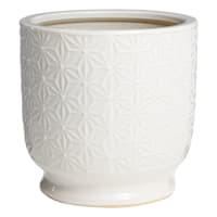 Providence Indoor James White Ceramic Planter, 11"