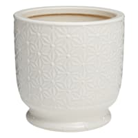Providence Indoor James White Ceramic Planter, 7.8"