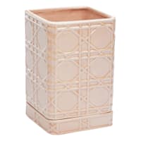 Providence Indoor Olivia Pink Glazed Planter, 4.5"