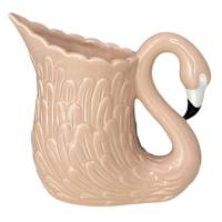 Providence Indoor Pink Swan Pot, Extra Small