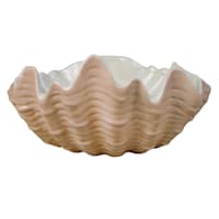 Providence Indoor Pink Half Shell Planter, 7.2"
