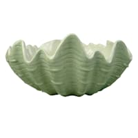 Providence Indoor Green Half Shell Planter, 10"