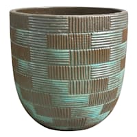Honeybloom Green Rush Outdoor Planter, Extra Large