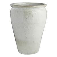 White Arcadia Outdoor Planter, Large