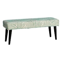 Found & Fable Zen Circle Bench, Green