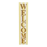 Honeybloom Welcome Leaner with Easel, 42"
