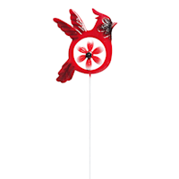 Bird with Windmill Yard Pick, 21"
