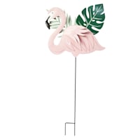 Providence Metal Flamingo Yard Stake, 36"
