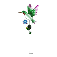 Hummingbird Solar Yard Stake, 38"