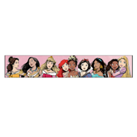 Disney Princess Wall Art, 36x6