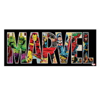 Marvel Comics Canvas Wall Art, 30x12