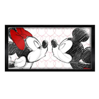 Mickey & Minnie Mouse Wall Art, 18x10