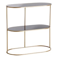 Crosby St. Luxe Accent Table, Gold