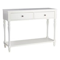 Providence Sutton Wooden Console Table, White