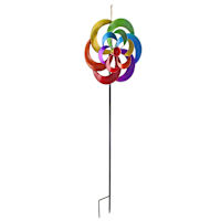 Multicolor Wind Spinner, 36"