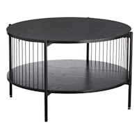 Crosby St. Xander Coffee Table, Black