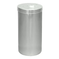 Willow Crossley Silver Unscented Pillar Candle, 3x6