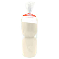 Tracey Boyd White Unscented Totem Pillar Candle, 3x8