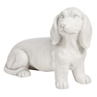 Dachshund Dog Outdoor Garden Statue, 9.5"