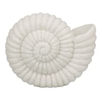 Ty Pennington Shell Sandstone Outdoor LED Garden Statue, 9"