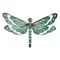 Honeybloom Dragonfly Green Pot Outdoor Hanger, 5"