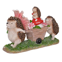 Hedgehog Tabletop Garden Statue, 6"