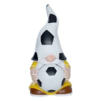 Soccer Gnome Outdoor Garden Statue, 10"