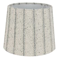 Found & Fable Striped Textured Medium Table Lamp Shade, 12x14x10