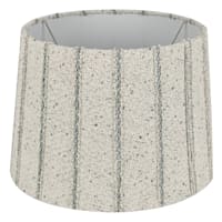 Found & Fable Striped Textured Lamp Shade, 9x11x9
