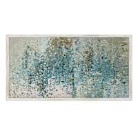Framed Abstract Canvas Wall Art, 54x27