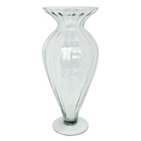 Clear Glass Vase, 15"