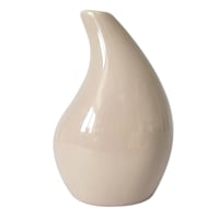 Pink Raindrop Ceramic Bud Vase, 5"