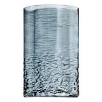 Crosby St. Curved Black Vase, 10.6"