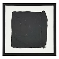 Crosby St. Black Textured Canvas, 7.9"