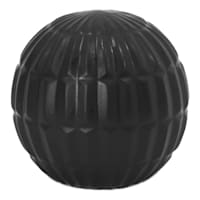 Crosby St. Addison Black Ceramic Orb, 4"