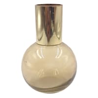 Crosby St. Brown Glass Vase, 5"