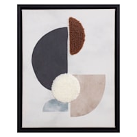Crosby St. Framed Geometric Abstract Canvas, 8x10