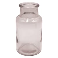 Pink Glass Bud Vase, 5"
