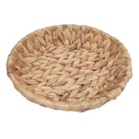 Round Water Hyacinth Tray, 9"