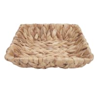 Square Water Hyacinth Tray, 8"