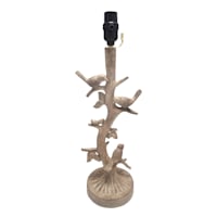 Honeybloom Brown Bird & Branches Medium Table Lamp Base, 19"