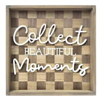 Honeybloom Checkerboard Little Moments Sign, 10"