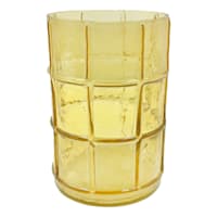 Honeybloom Honey Glass Pane Hurricane, 6"