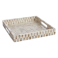 Capiz Decorative Tray, 10"